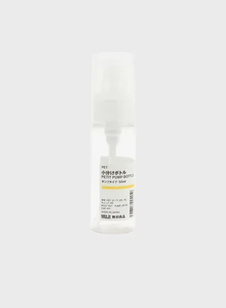 Pet Pump Bottle 50Ml