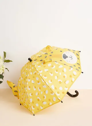3D Leopard Colour Changing Umbrella
