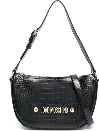 Faux-Leather Shoulder-Bag