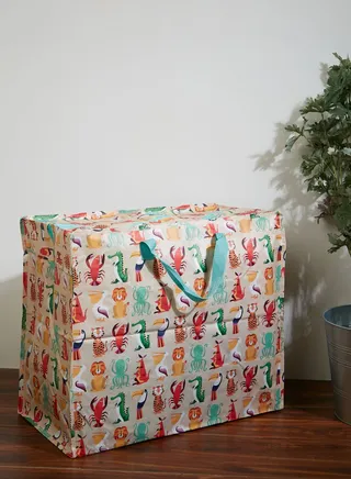 Colorful Creatures Jumbo Storage Bag