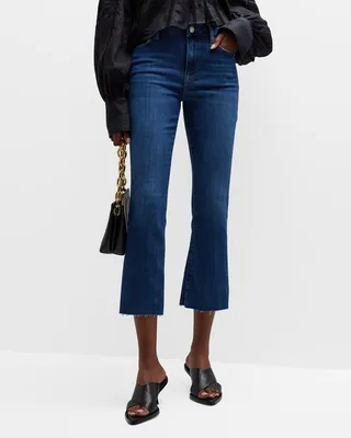 Le Crop Mini Bootcut Jeans