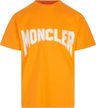 Moncler Logo Printed Crewneck T-Shirt