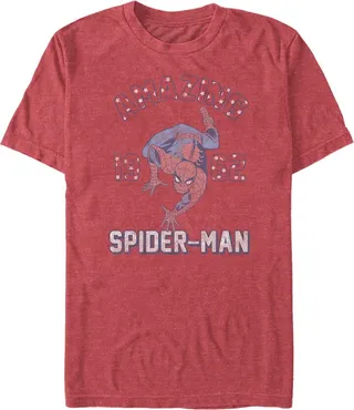 Men's Marvel Amazing Spider-Man 1962 T-Shirt - Red Heather - Large