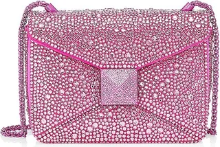 Small One Stud Crystal-Embellished Shoulder Bag
