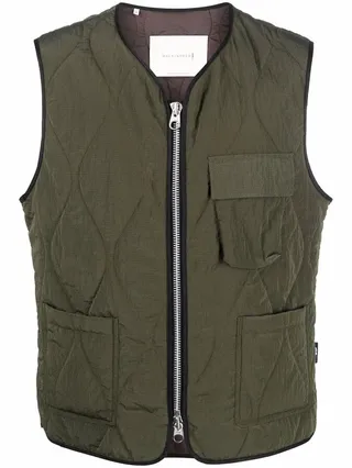 General quilted nylon gilet