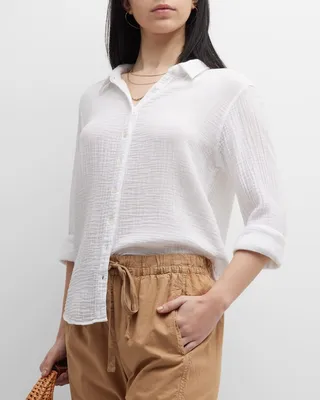 Scout Button-Down Gauze Shirt