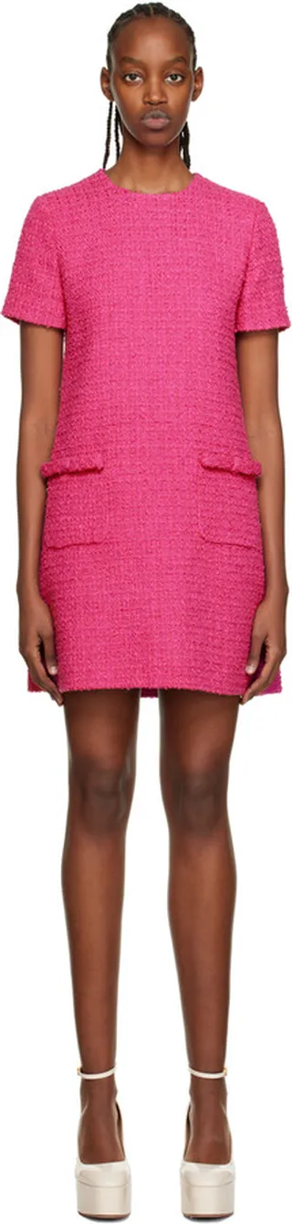 Valentino Pink Bow Minidress