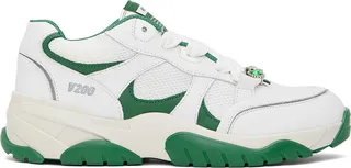 Axel Arigato White & Green Catfish Lo Sneakers