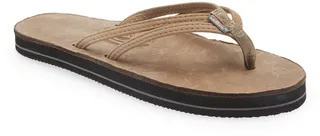Double Strap Single Layer Flip Flop