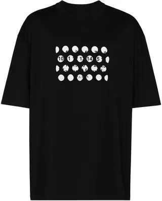 logo print T-shirt