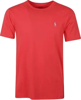 Polo Ralph Lauren Logo Embroidered Round Neck T-Shirt