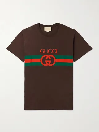 Logo-Print Cotton-Jersey T-Shirt
