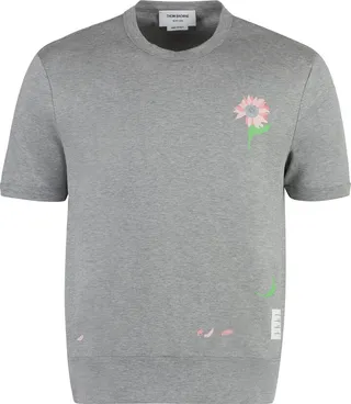 Cotton Crew-neck T-shirt