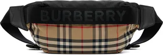 Burberry Beige Check Belt Bag