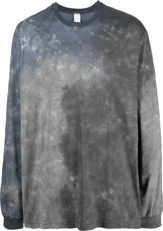 long-sleeve cotton T-shirt