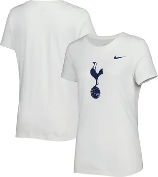 Women's Nike White Tottenham Hotspur Club Crest T-Shirt
