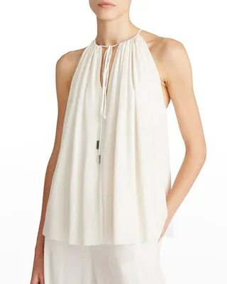 Ofelia Crepe Halter Top