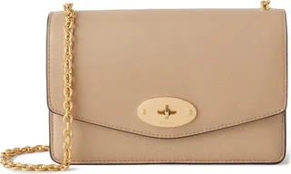 Small Darley Silky Calfskin Leather Crossbody Bag