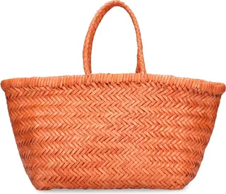 Small Bamboo Triple Jump leather bag