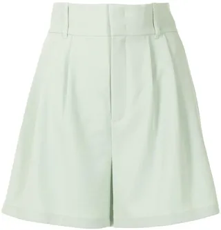 High-Waisted Tailored Shorts