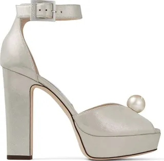 Jimmy Choo Socorie 120 Suede Platform Sandals