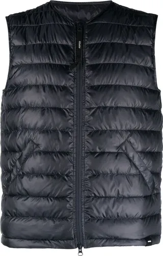 Padded Zip-Up Gilet