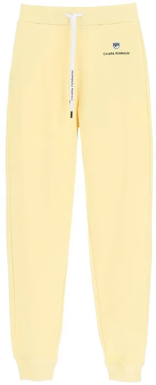 Chiara Ferragni Logo Embroidered Drawstring Joggers