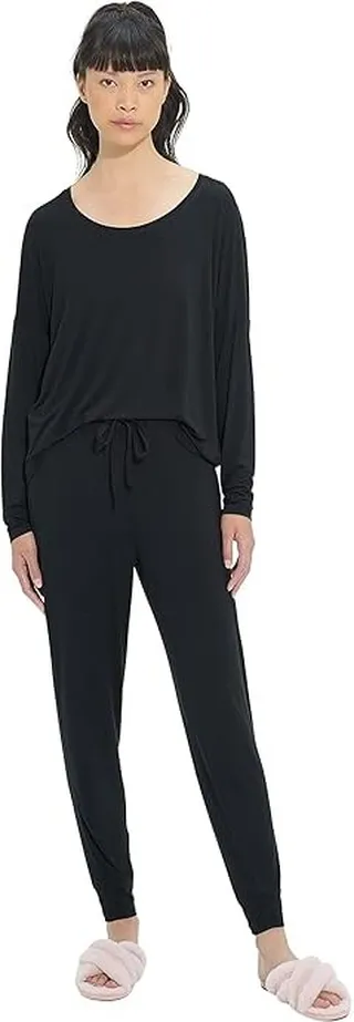 UGG Birgit Set II (Black) Women's Pajama Sets
