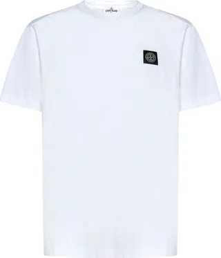 Stone Island Logo Patch Crewneck T-Shirt
