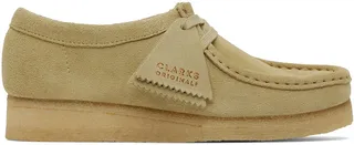 Clarks Originals Beige Wallabee Derbys