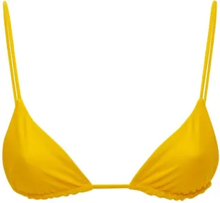 Via triangle bikini top