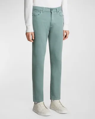 Men's Straight Leg Stretch 5-Pocket Pants