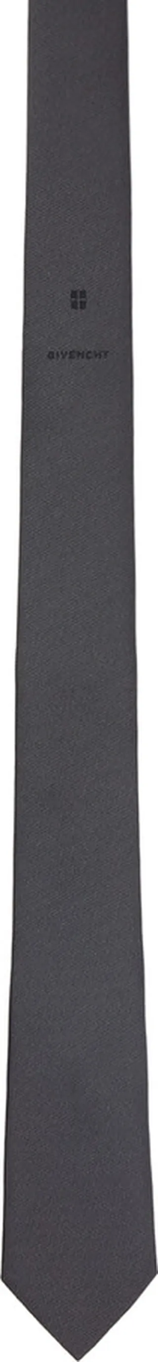 Givenchy Gray 4G Tie