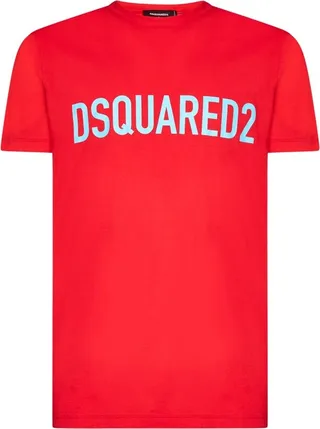 Dsquared2 Logo Printed Crewneck T-Shirt