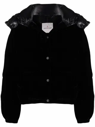 Logo Patch Puffer Jacket
