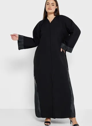 Embellished Detail Abaya