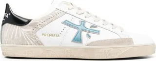 Steven 6178 leather low-top sneakers