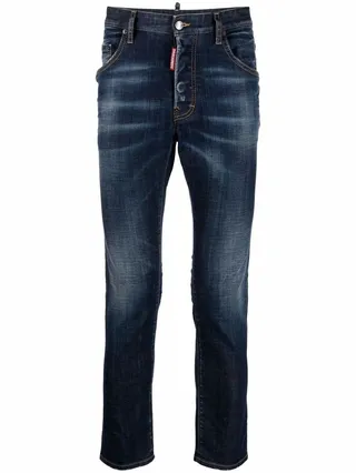 Skinny-Fit Denim Jeans