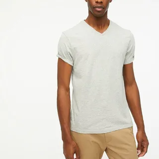 J.Crew Factory Men's Tall Slim Washed Jersey V-Neck Tee
