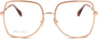 Jimmy Choo Eyewear Square Frame Glasses