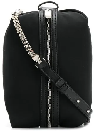Chain Strap Zipped Tote Bag