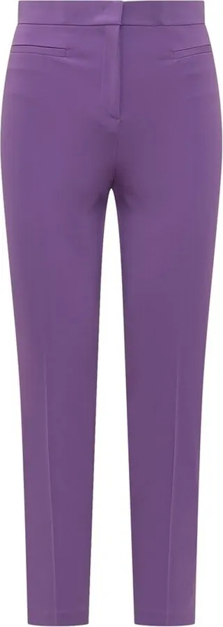 Pinko High-Waist Cropped Tailored Trousers