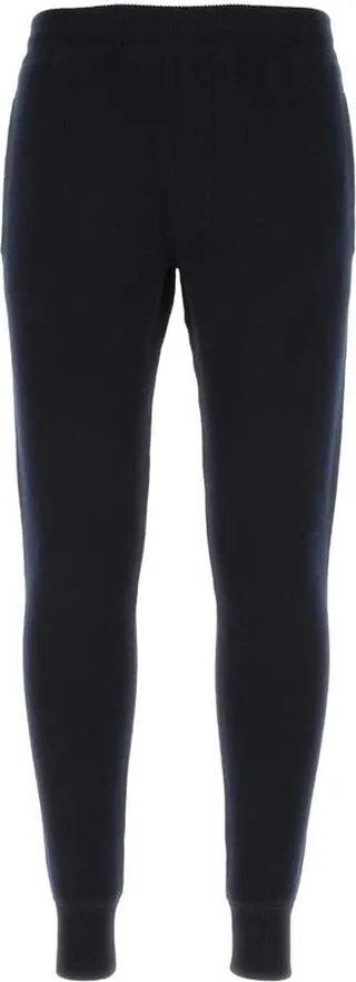 Prada Logo Patch Knitted Track Pants