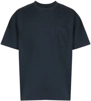 chest-pocket crew-neck T-shirt