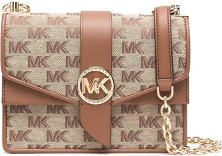 Logo Jacquard Crossbody Bag