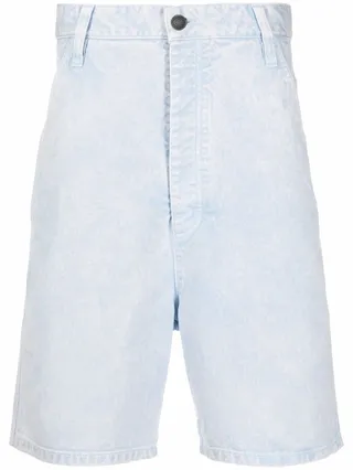 Oversize Denim Shorts