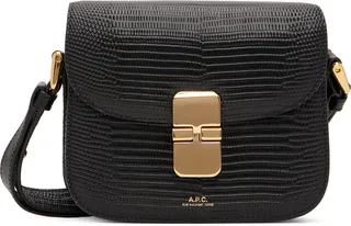 A.P.C. Black Mini Grace Bag