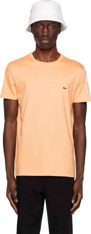 Lacoste Pink Crewneck T-Shirt
