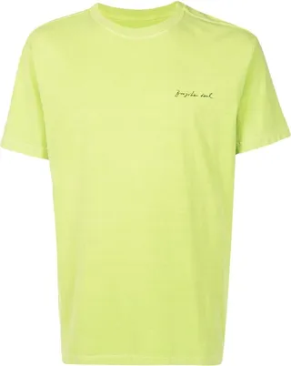 palm tree print T-shirt