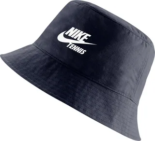 Nike Unisex Swoosh Tennis Bucket Hat in Blue